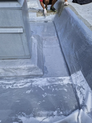 Flachdach Röbel mit Enkopur bearbeitet