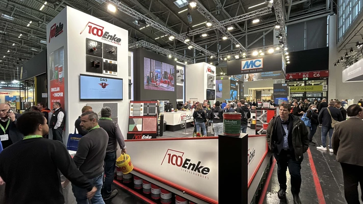 besucherstarker Messestand Enke auf der Bau 2025