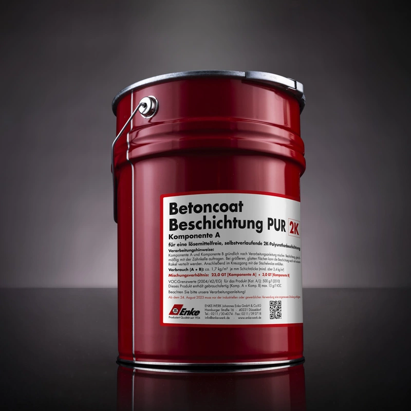 Abbildung Gebindeeimer Betoncoat Beschichtung PUR