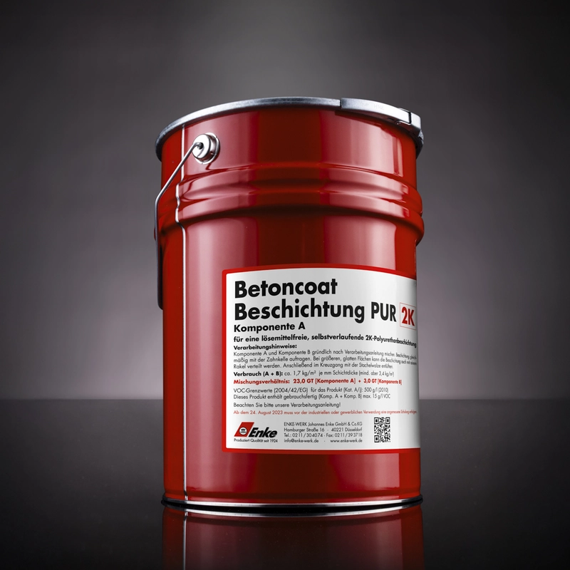 Abbildung Gebindeeimer Betoncoat Beschichtung PUR