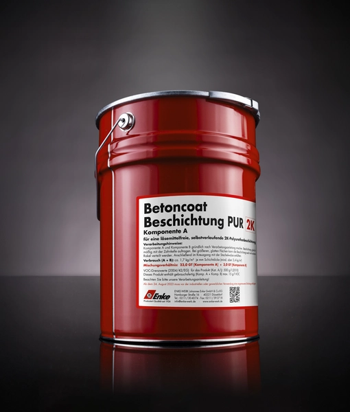 Abbildung Gebindeeimer Betoncoat Beschichtung PUR