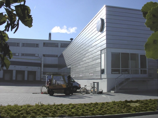 Firmenansicht Bergader, behandelt mit Enkolit