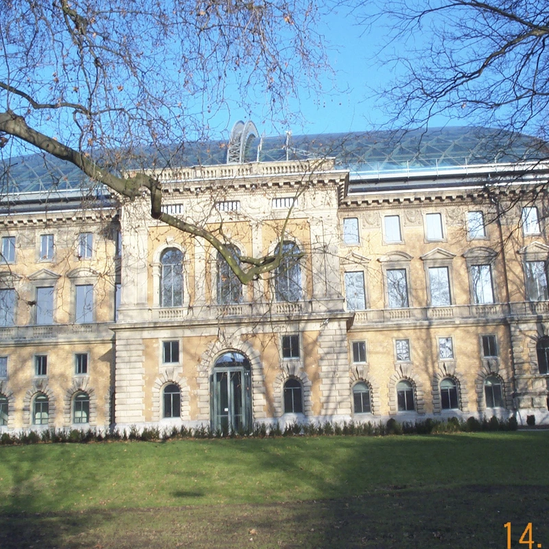 Frontalaufnahme Ständehaus