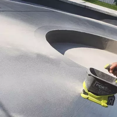 Verarbeitung des Brunnen Prager Platz