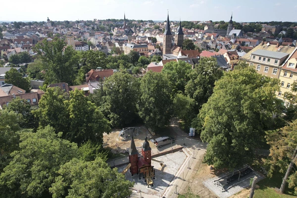 Luftaufnahmen Spielplatz Augistinerkloster Altenburg