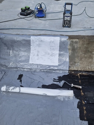 Enkopur auf Flachdach Röbel