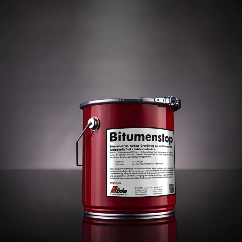 Abbildung des Gebindeeimers Bitumenstop von Enke