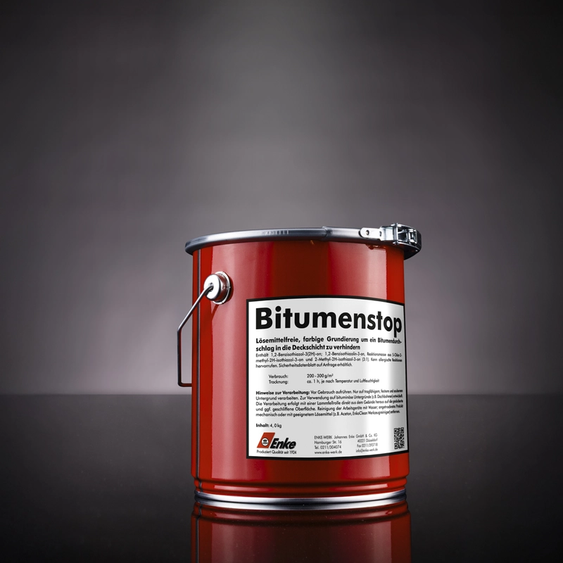 Abbildung des Gebindeeimers Bitumenstop von Enke